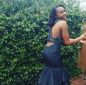 Rent Size 6 Fit and flare prom dress